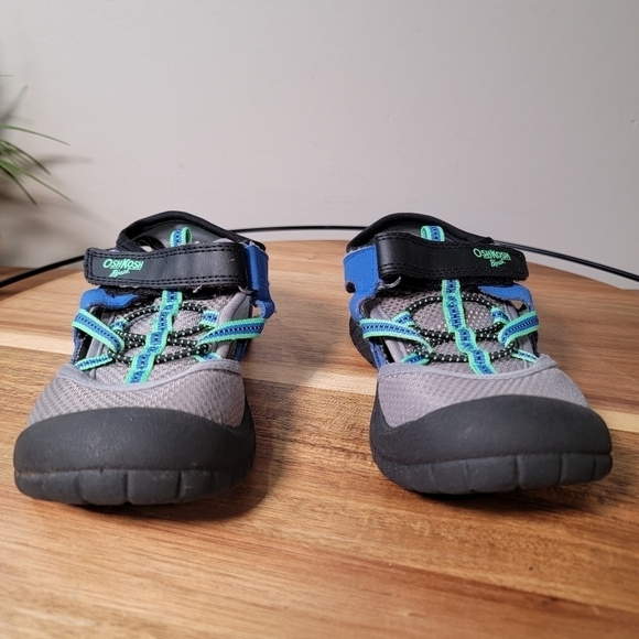 Osh Kosh Bump Toe Athletic Sporty Washable Play Sandals Sneakers Size 11 - Picture 7 of 16